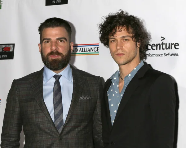 Zachary Quinto, Miles McMillan — Stock Photo, Image