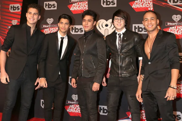 Cnco, Zabdiel de Jesus, Erick Brian Colon, Joel Pimentel, Christopher Velez, Richard Camacho — Fotografia de Stock