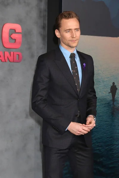 El actor Tom Hiddleston — Foto de Stock