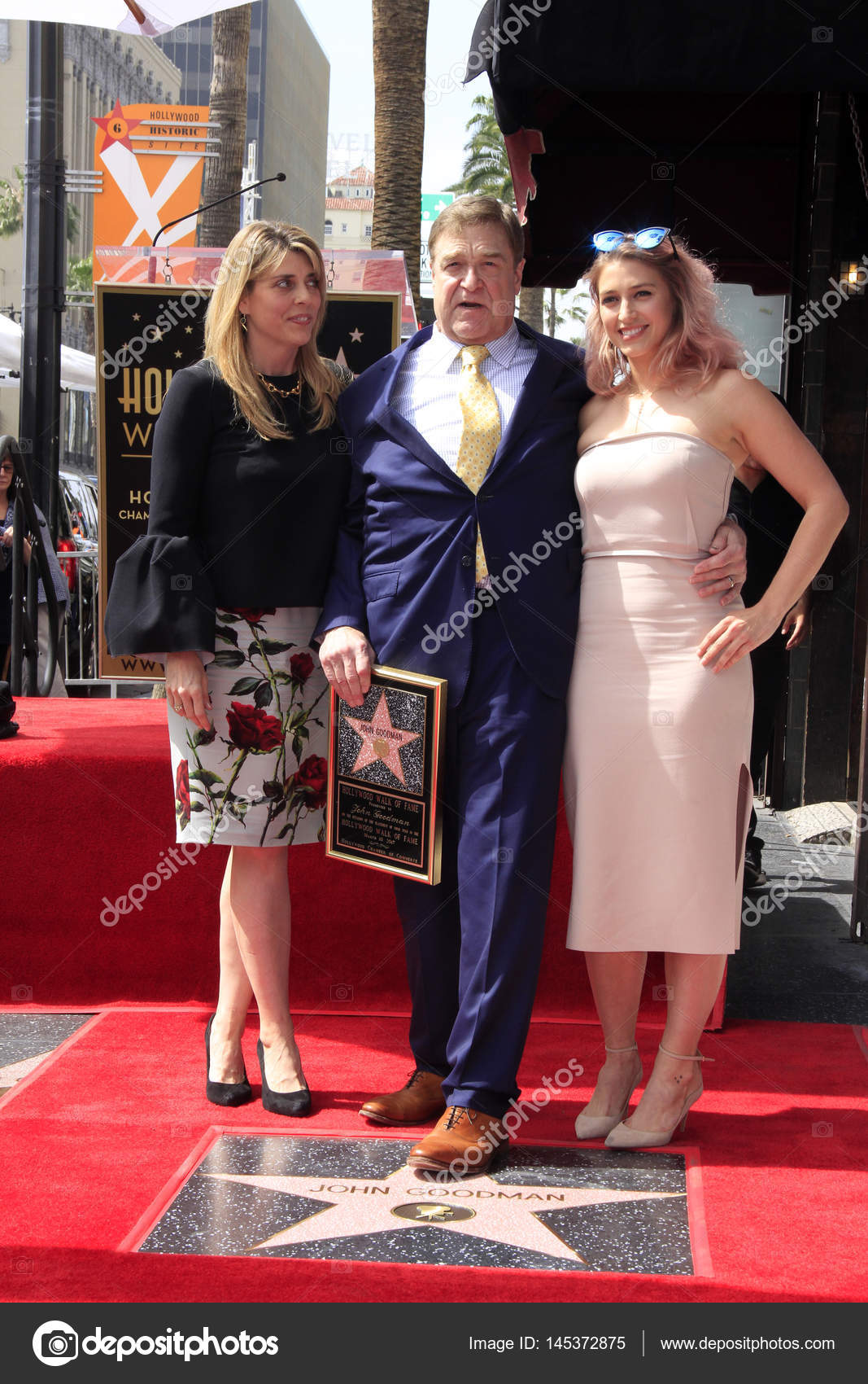Anna Beth Goodman, John Goodman, Molly Goodman Stock Editorial Photo