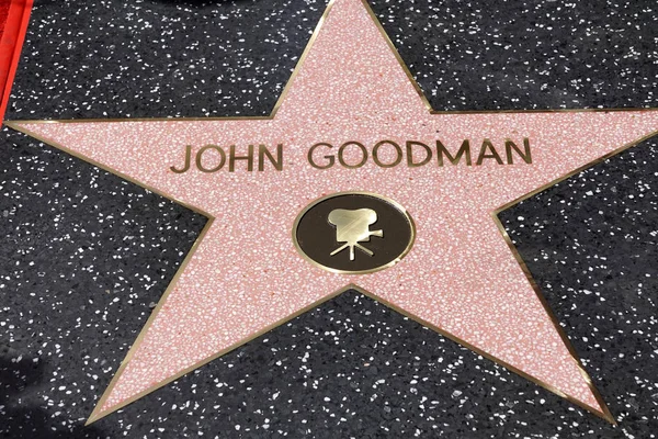 John Goodman chodníku slávy hvězda obřadu — Stock fotografie
