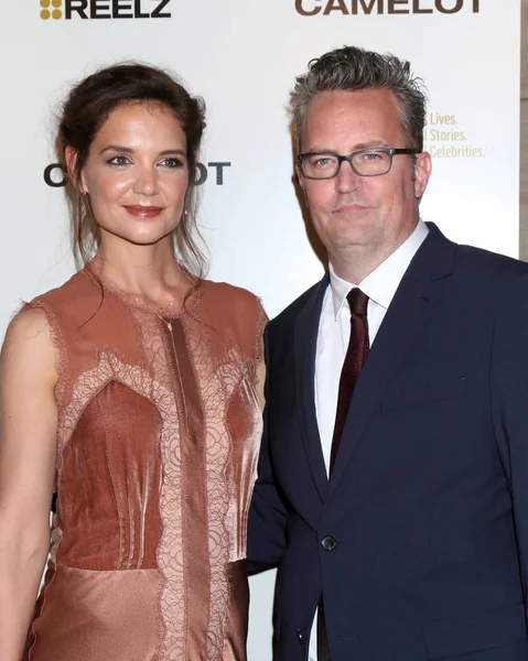 Katie Holmes, Matthew Perry — Foto de Stock