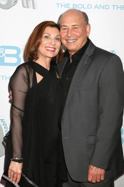 Celebrity Photographer Cliff Lipson with Wife — Stock Photo, Image