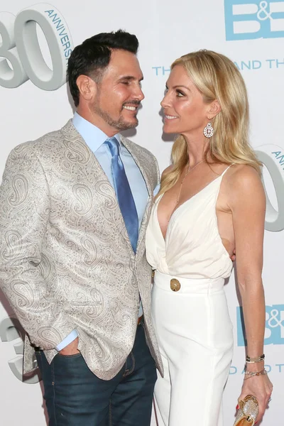 Don Diamont, Cindy Ambuehl — Stock Photo, Image