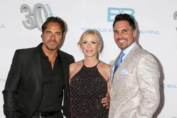 Thorsten Kaye, Katherine Kelly Lang, Don Diamont — Zdjęcie stockowe