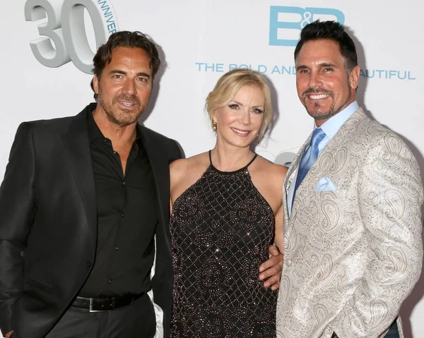 Thorsten Kaye, Katherine Kelly Lang, Don Diamont — Zdjęcie stockowe