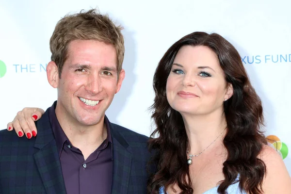 Eric Szmanda, Heather Tom — Foto Stock