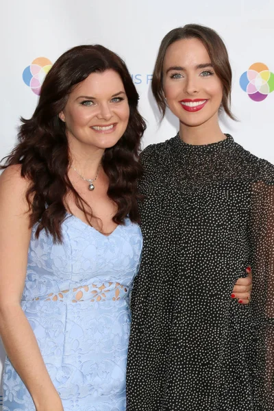Heather Tom with Ashleigh Brewer — Stock Photo, Image