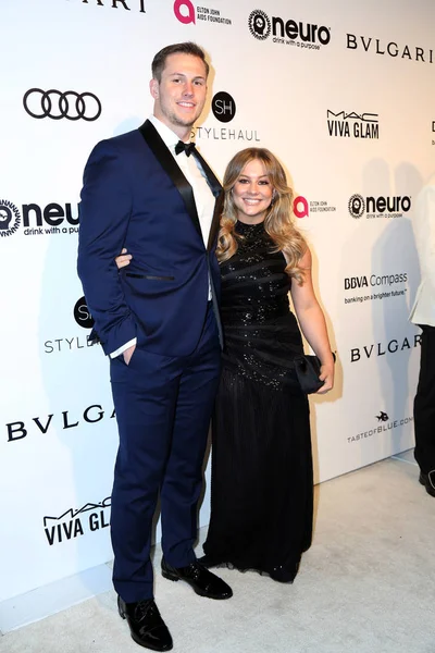 Andrew East, Shawn Johnson — Stockfoto