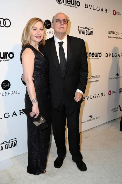 Jeffrey Tambor com a esposa — Fotografia de Stock