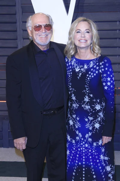 Jimmy Buffett, Jane Slagsvol — Foto Stock