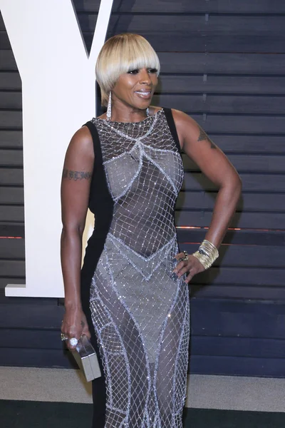 歌手玛丽 J Blige — 图库照片