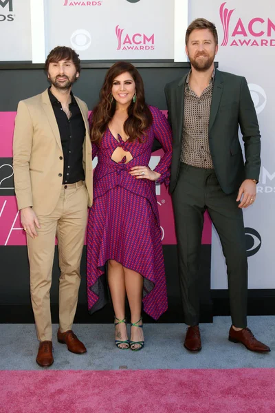 Dave Haywood, Hillary Scott en Charles Kelley — Stockfoto