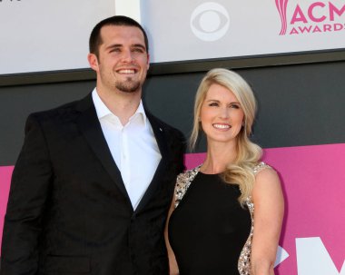 Derek Carr ve Heather Neel