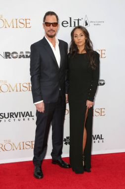 Chris Cornell ve Vicky Karayiannis