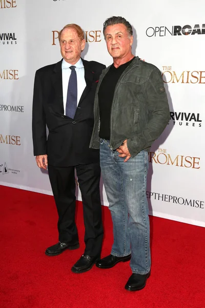 Sylvester Stallone and Mike Medavoy — Stock Photo, Image