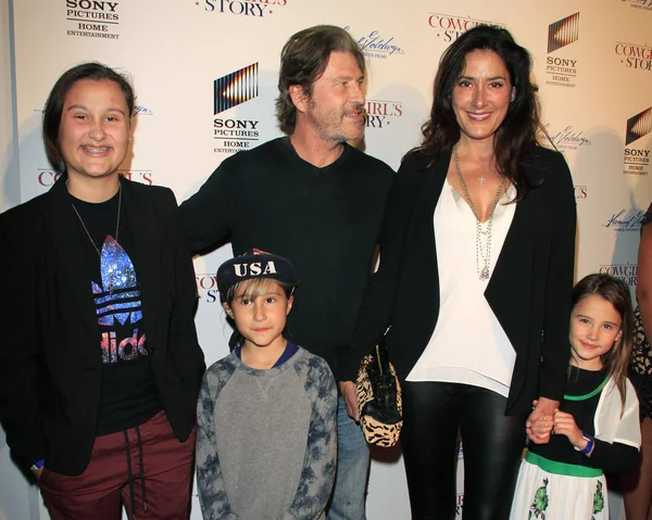 Alicia Coppola, family — Stock Photo, Image