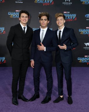 Emery Kelly, Liam Attridge, Ricky Garcia