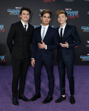 Emery Kelly, Liam Attridge, Ricky Garcia