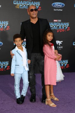 Vincent Sinclair, Vin Diesel, Hania Riley Sinclair