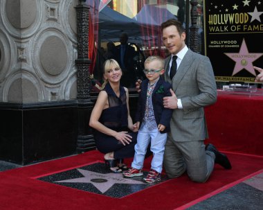  Anna Faris, Jack Pratt, Chris Pratt
