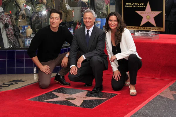 Daniel Henney, Gary Sinise, Alana De La Garza — Stock fotografie