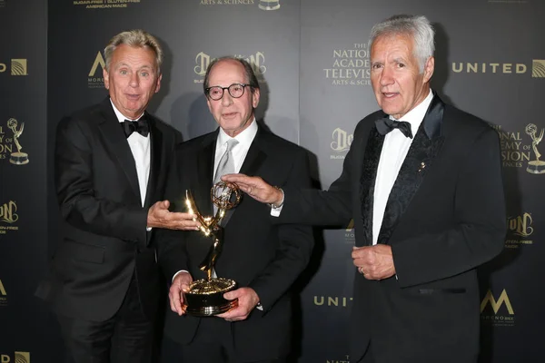 Pat Sajak, Harry Friedman, Alex Trebek — Photo