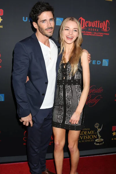 Brandon Beemer, Olivia Keegan — Stockfoto