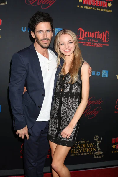 Brandon Beemer, Olivia Keegan — Stockfoto