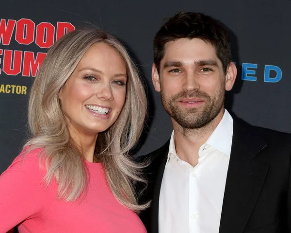 Melissa Ordway, Justin Gaston — Zdjęcie stockowe