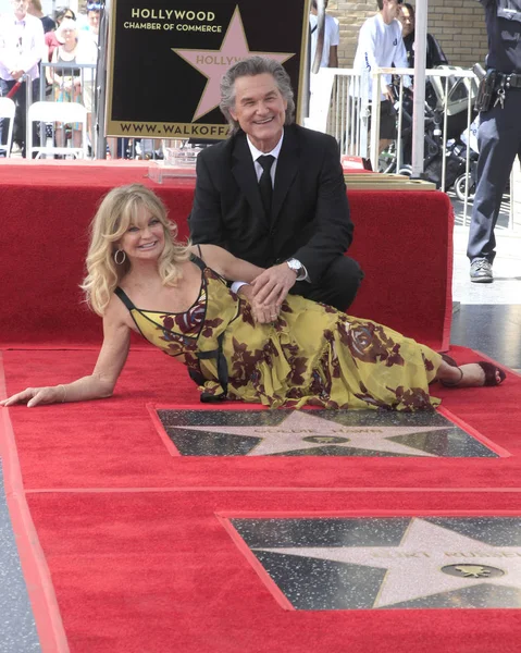 Kurt Russell ja Goldie Hawn. — kuvapankkivalokuva