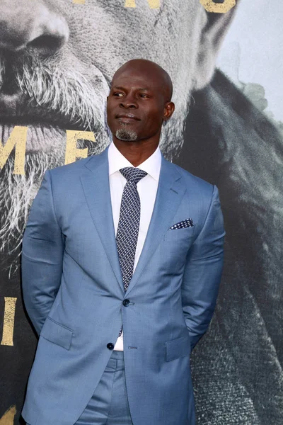 Aktorem Djimon Hounsou — Zdjęcie stockowe