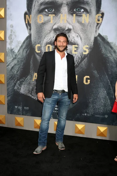 Actor Zach McGowan — Stock Photo, Image