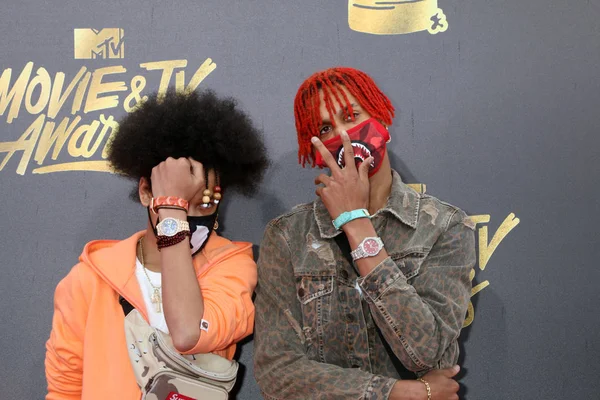 Ayo, Teo στο Mtv Movie Awards τηλεόραση — Φωτογραφία Αρχείου