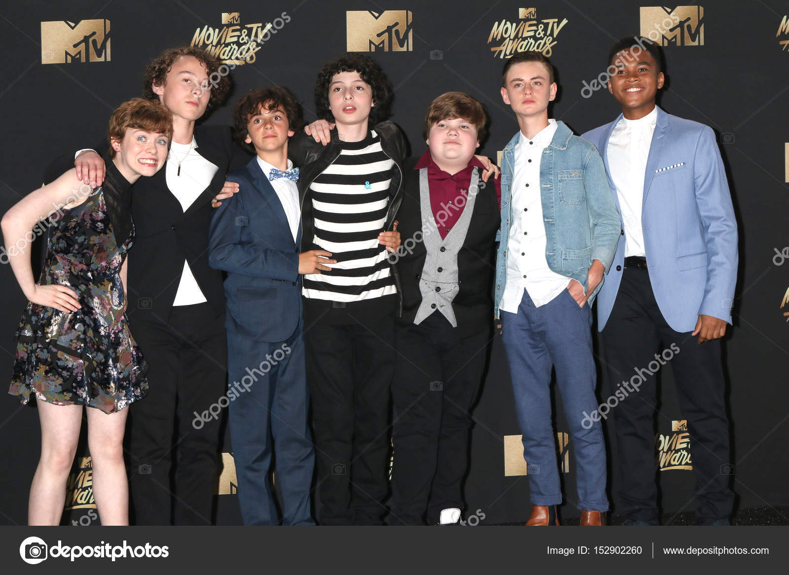 Cast of 'It' at the MTV Movie and Television Awards – Stock Editorial