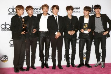 BTS 2017 Billboard Ödülleri basın odası