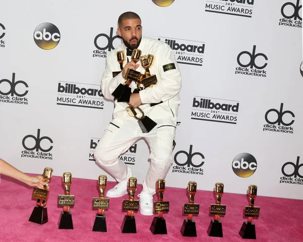 Drake w 2017 Billboard Awards Press Room — Zdjęcie stockowe