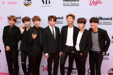 BTS 2017 Billboard Müzik Ödülleri - gelenler