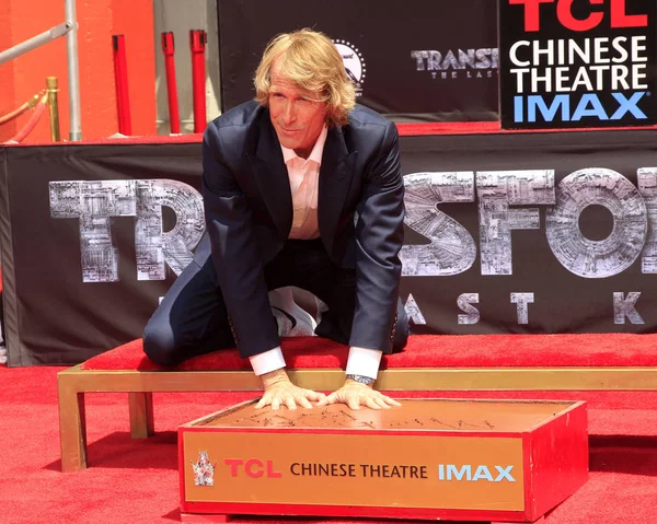 Michael Bay Hand And Footprint Ceremony — Stock Photo, Image