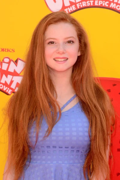 Aktris Francesca Capaldi — Stok fotoğraf