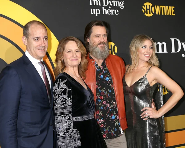 David Nevins, Melissa Leo, Jim Carrey, Ari Graynor — Stockfoto