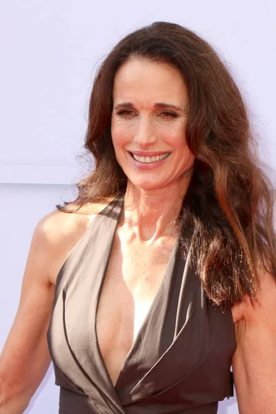 Atriz Andie MacDowell — Fotografia de Stock