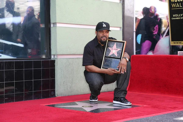 Ice Cube hvězda obřad — Stock fotografie