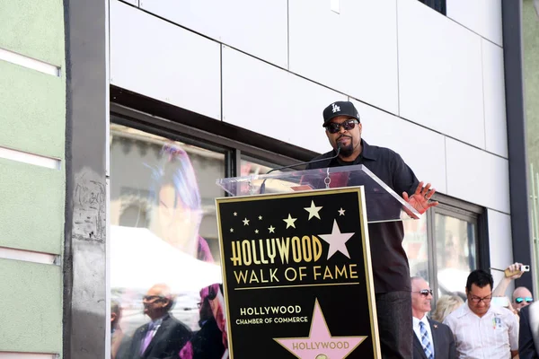 Ice Cube ster ceremonie — Stockfoto