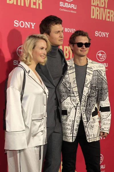 Sophie Elgort, Ansel Elgort, Warren Elgort — Stock fotografie