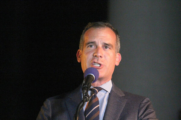Mayor of Los Angeles  Eric Garcetti 