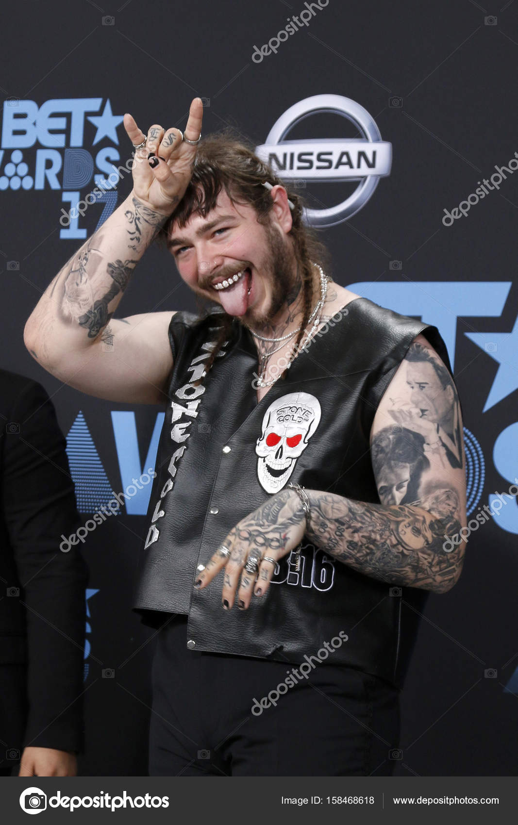 Post Malone at the BET Awards 2017 – Stock Editorial Photo © Jean ...