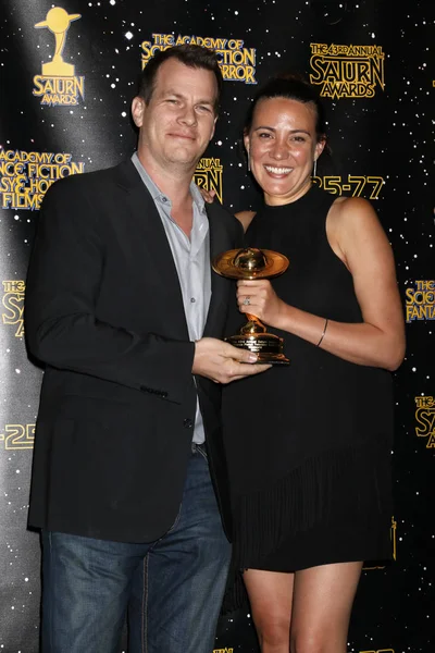 Jonathan Nolan, Lisa Joy — Stock Photo, Image