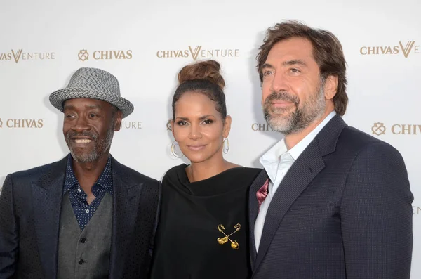 Don Cheadle, Halle Berry, Javier Bardem — Stock Photo, Image