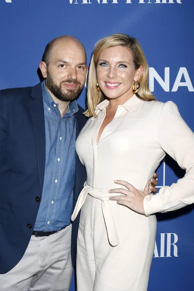 Paul Scheer, June Diane Raphael — Foto Stock